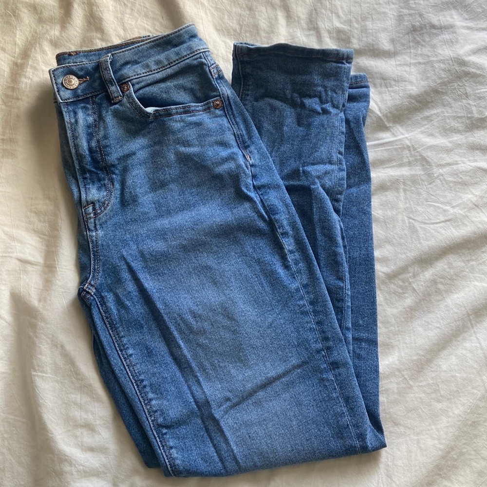 american eagle size 00 mom jeans